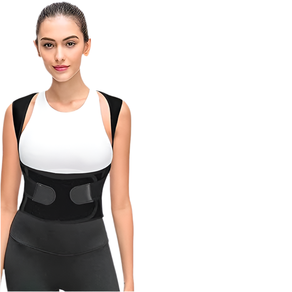 Adjustable Posture Corrector for Back Pain Relief & Support